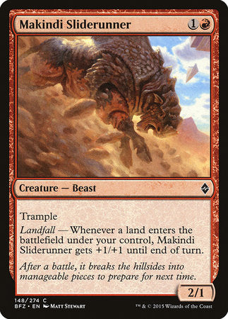 Makindi Sliderunner [Battle for Zendikar] | Tabernacle Games