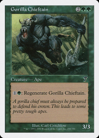 Gorilla Chieftain [Seventh Edition] | Tabernacle Games