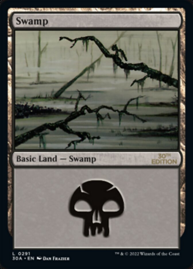 Swamp (291) [30th Anniversary Edition] | Tabernacle Games