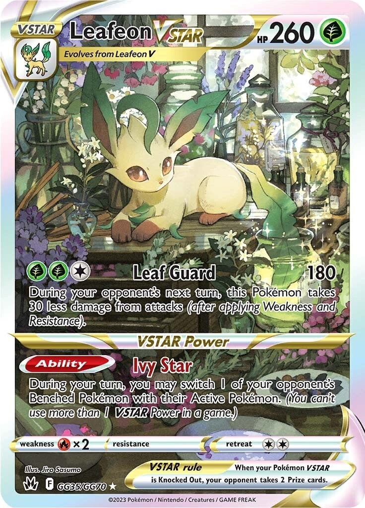 Leafeon VSTAR (GG35/GG70) [Sword & Shield: Crown Zenith] | Tabernacle Games