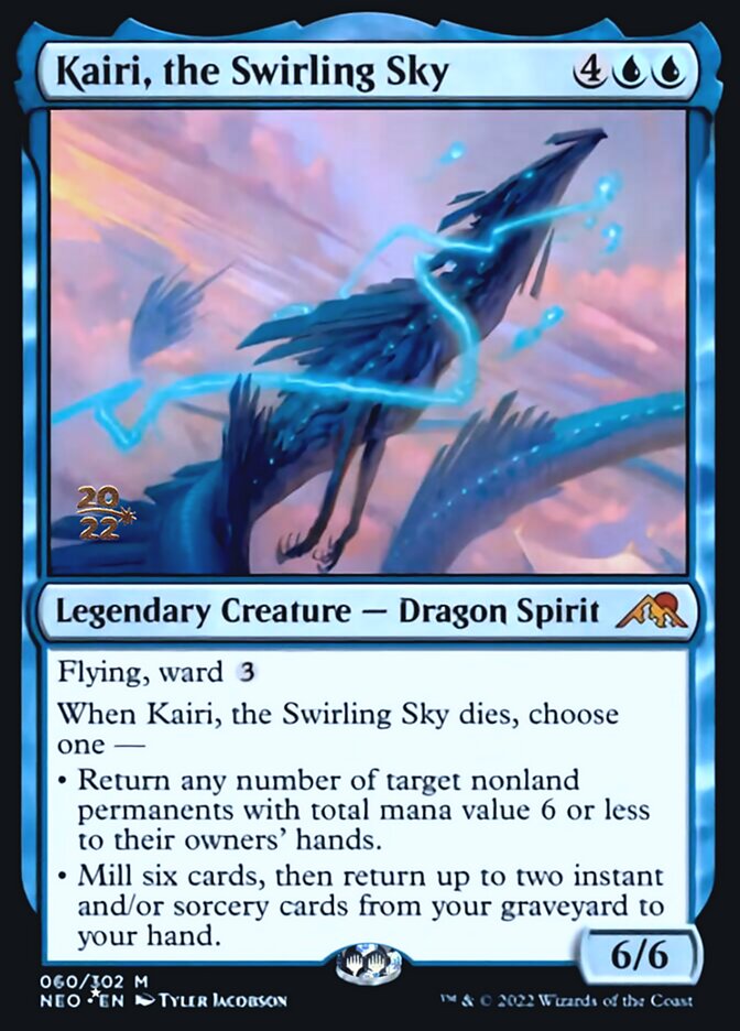 Kairi, the Swirling Sky [Kamigawa: Neon Dynasty Prerelease Promos] | Tabernacle Games