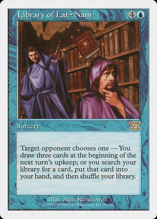 Library of Lat-Nam [Classic Sixth Edition] | Tabernacle Games
