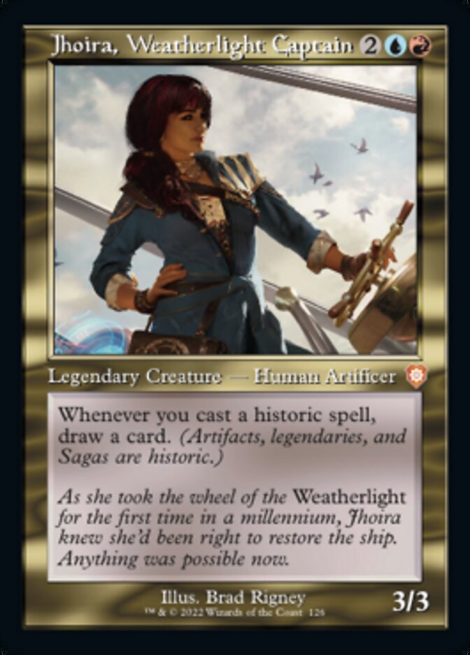 Jhoira, Weatherlight Captain (Retro) [The Brothers' War Commander] | Tabernacle Games