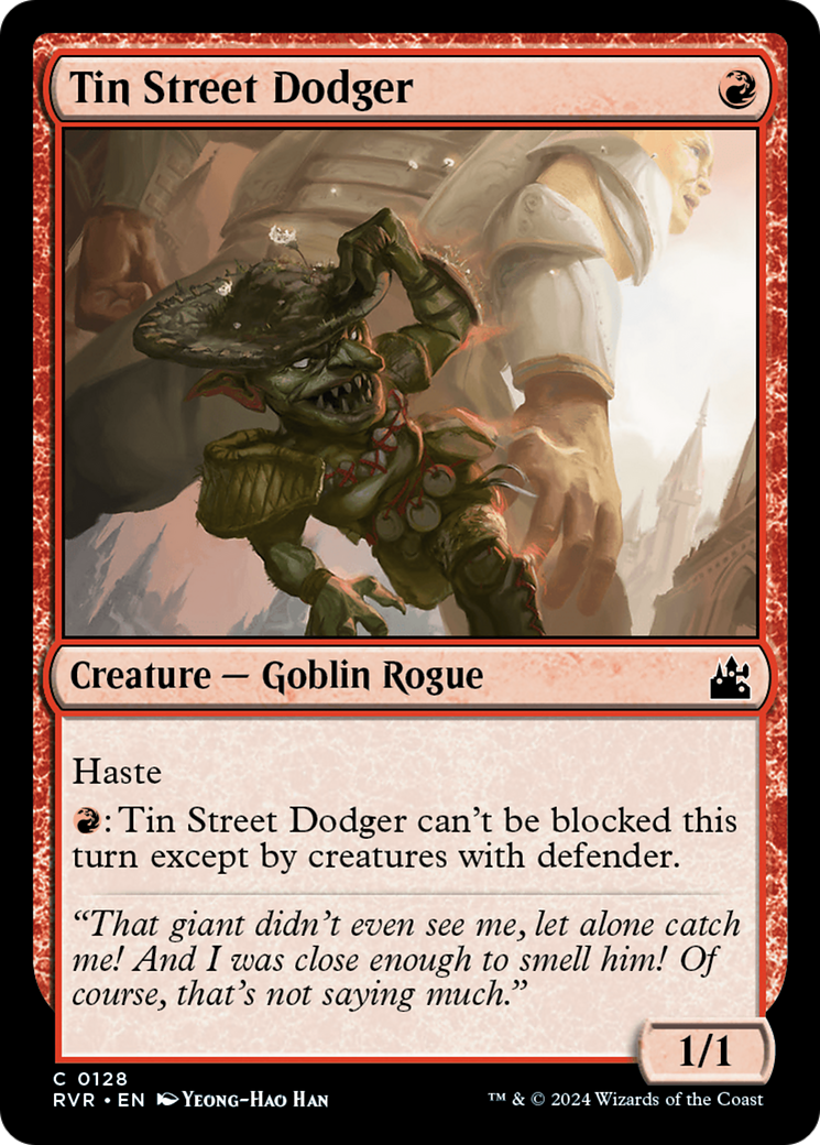 Tin Street Dodger [Ravnica Remastered] | Tabernacle Games