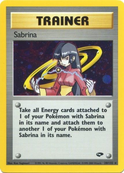 Sabrina (20/132) [Gym Challenge Unlimited] | Tabernacle Games