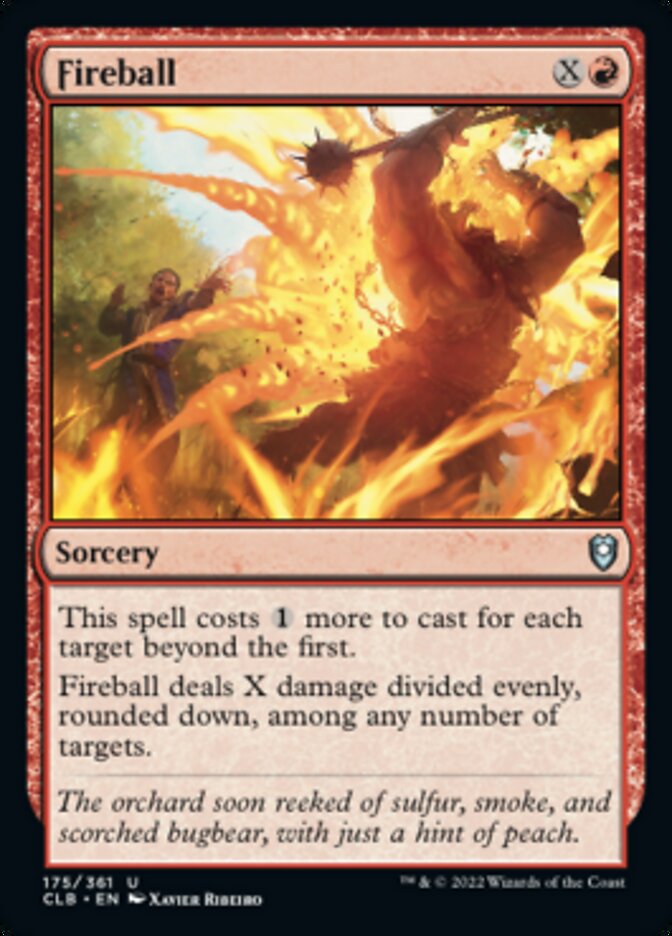 Fireball [Commander Legends: Battle for Baldur's Gate] | Tabernacle Games