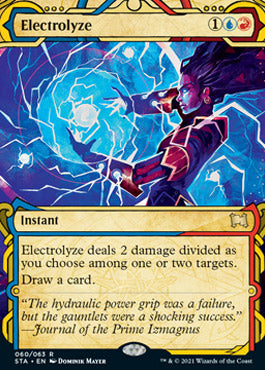 Electrolyze (Etched Foil) [Strixhaven Mystical Archive] | Tabernacle Games