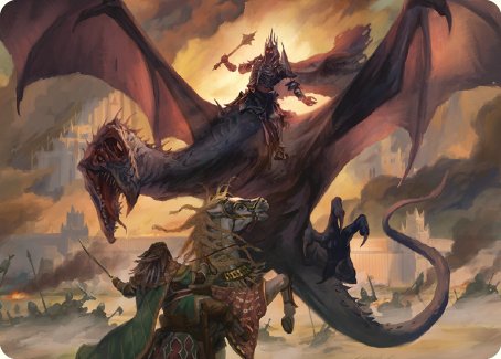 Witch-king, Bringer of Ruin Art Card [The Lord of the Rings: Tales of Middle-earth Art Series] | Tabernacle Games