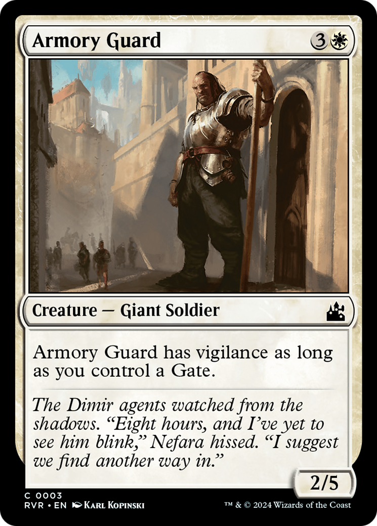 Armory Guard [Ravnica Remastered] | Tabernacle Games