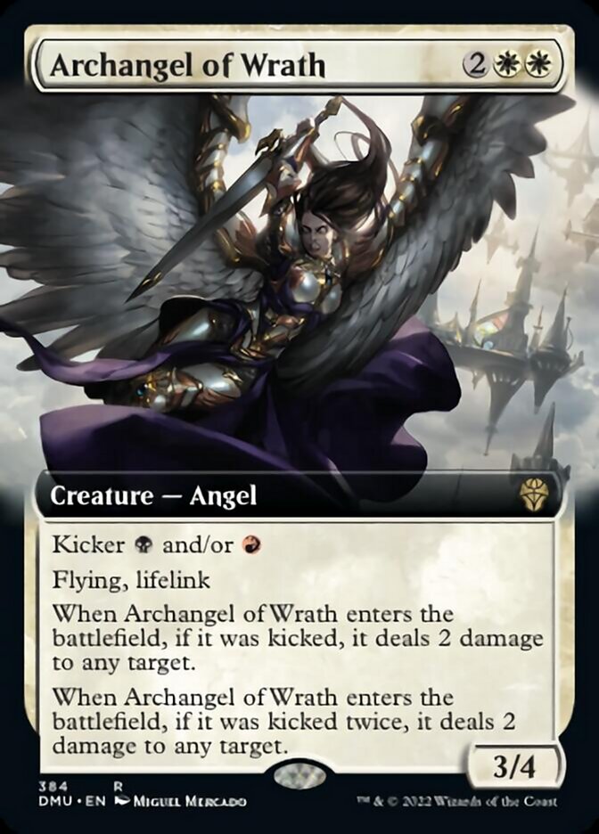 Archangel of Wrath (Extended Art) [Dominaria United] | Tabernacle Games
