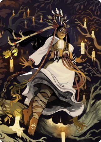 Candlegrove Witch 2 Art Card [Innistrad: Midnight Hunt Art Series] | Tabernacle Games
