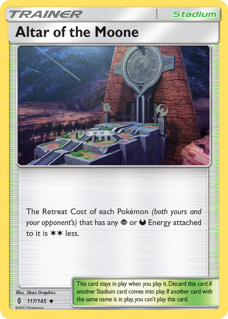 Altar of the Moone (117/145) [Sun & Moon: Guardians Rising] | Tabernacle Games