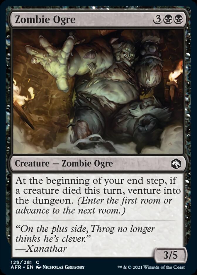 Zombie Ogre [Dungeons & Dragons: Adventures in the Forgotten Realms] | Tabernacle Games