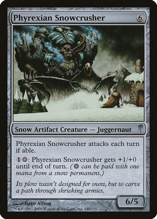 Phyrexian Snowcrusher [Coldsnap] | Tabernacle Games