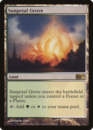 Sunpetal Grove [Magic 2010] | Tabernacle Games