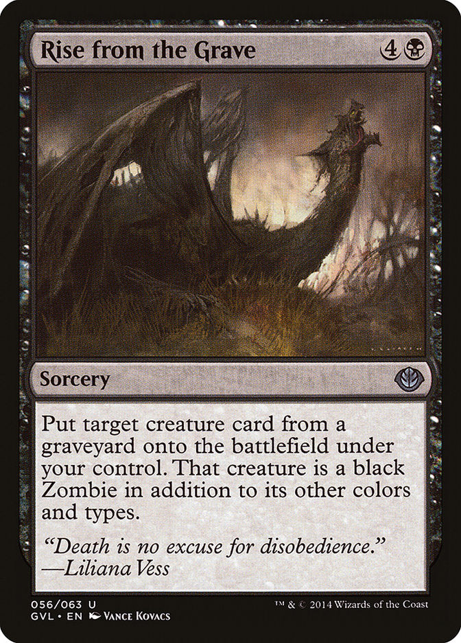 Rise from the Grave (Garruk vs. Liliana) [Duel Decks Anthology] | Tabernacle Games