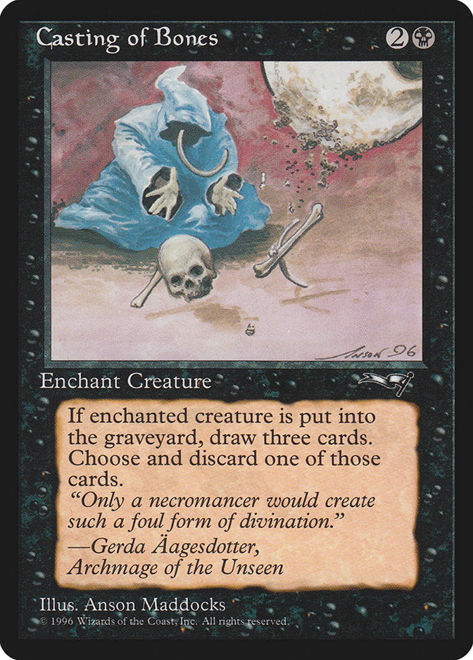 Casting of Bones (Skull on Ground) [Alliances] | Tabernacle Games