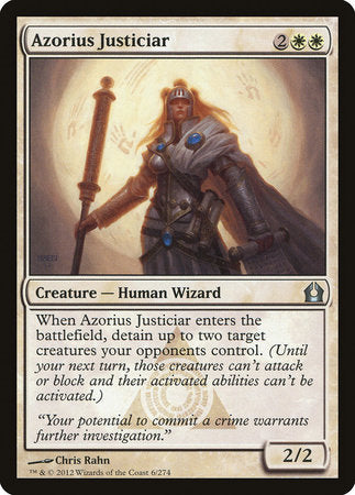 Azorius Justiciar [Return to Ravnica] | Tabernacle Games