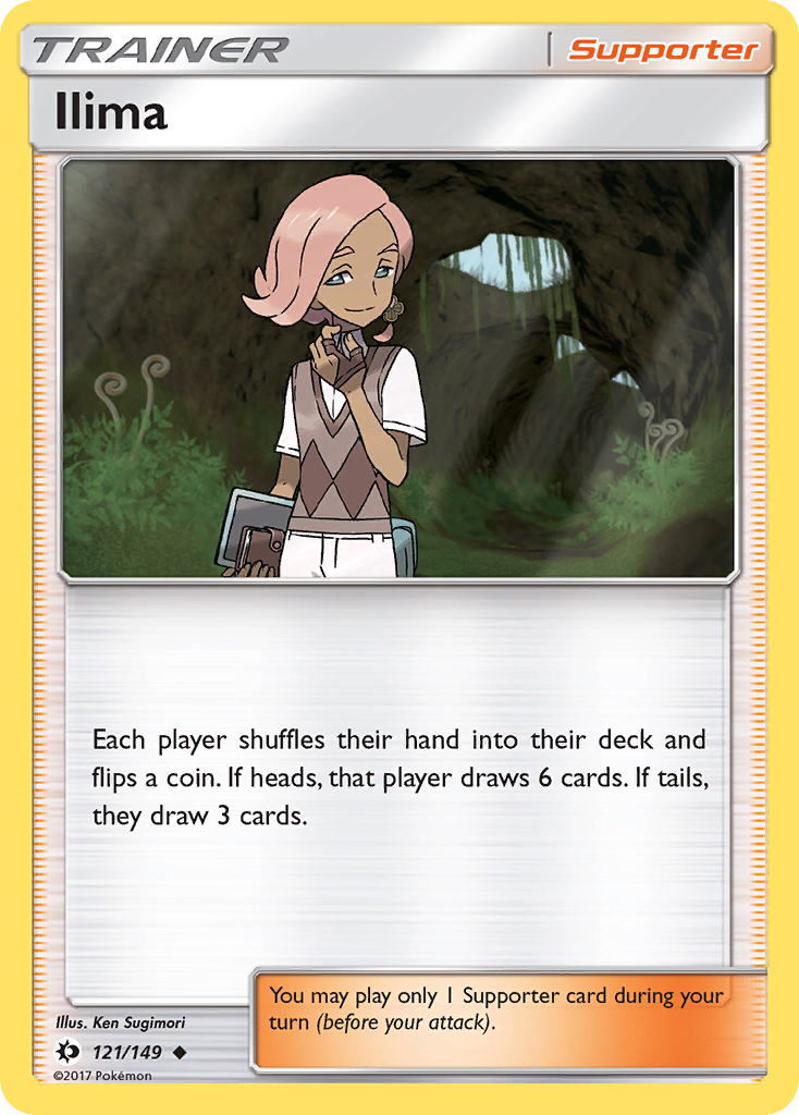 Ilima (121/149) [Sun & Moon: Base Set] | Tabernacle Games