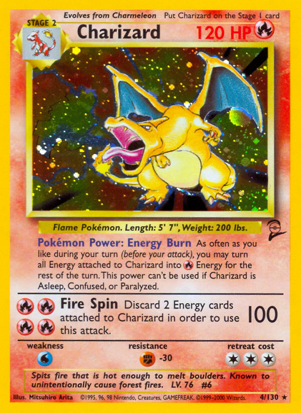 Charizard (4/130) [Base Set 2] | Tabernacle Games