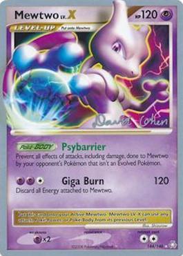 Mewtwo LV.X (144/146) (Stallgon - David Cohen) [World Championships 2009] | Tabernacle Games