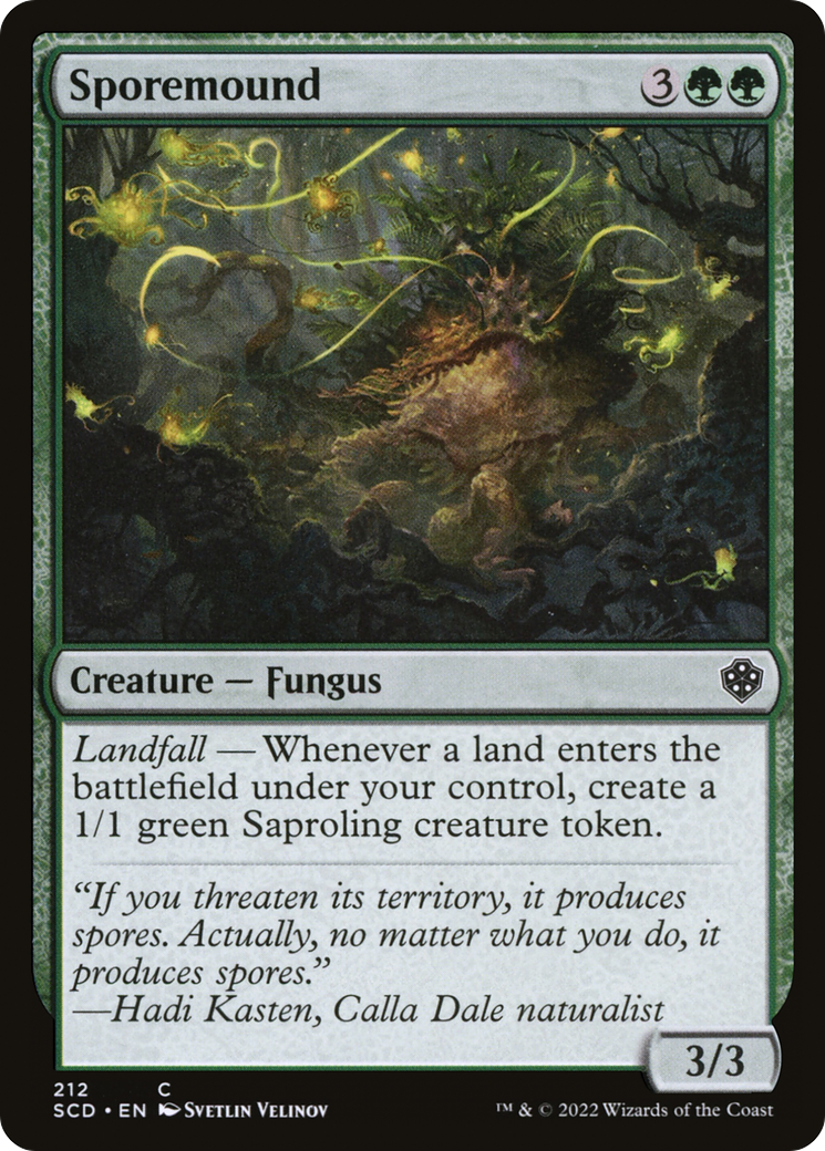 Sporemound [Starter Commander Decks] | Tabernacle Games