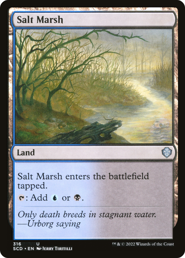 Salt Marsh [Starter Commander Decks] | Tabernacle Games