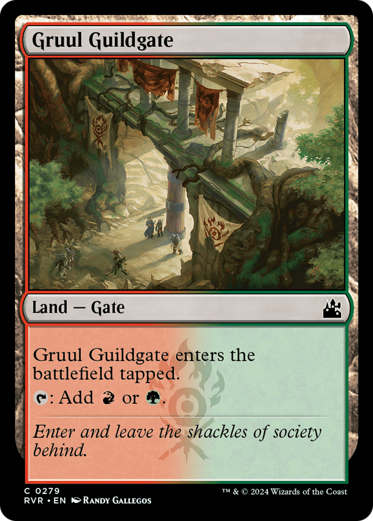 Gruul Guildgate [Ravnica Remastered] | Tabernacle Games