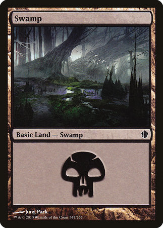 Swamp (347) [Commander 2013] | Tabernacle Games