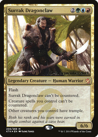 Surrak Dragonclaw [Khans of Tarkir Promos] | Tabernacle Games