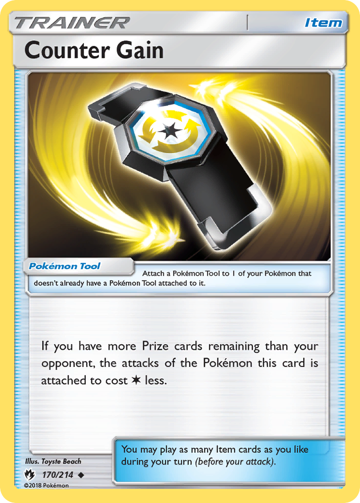 Counter Gain (170/214) [Sun & Moon: Lost Thunder] | Tabernacle Games
