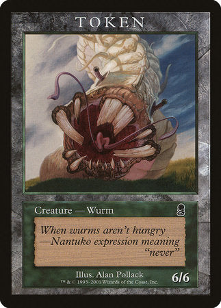 Wurm Token (Odyssey) [Magic Player Rewards 2002] | Tabernacle Games