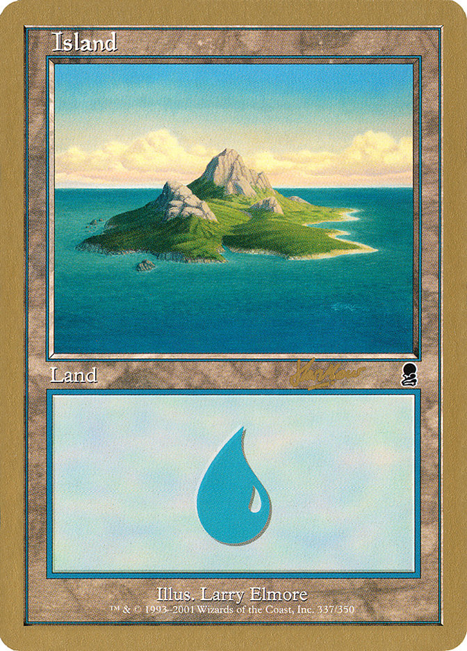 Island (shh337) (Sim Han How) [World Championship Decks 2002] | Tabernacle Games