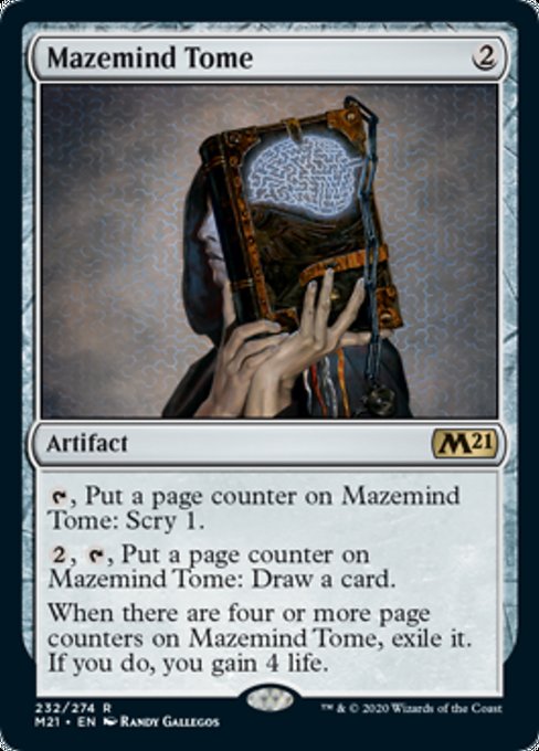 Mazemind Tome [Core Set 2021] | Tabernacle Games