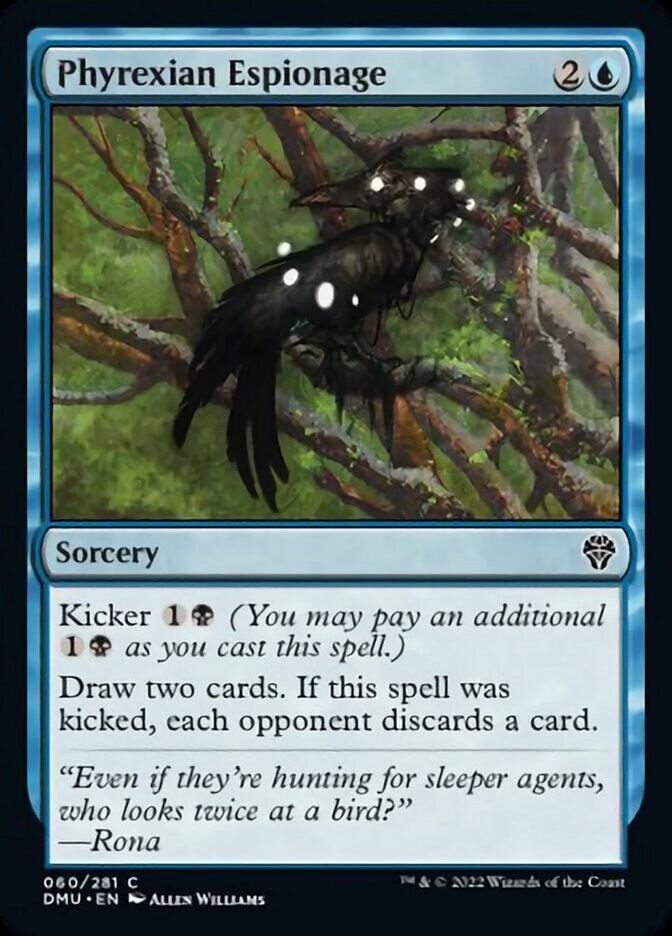Phyrexian Espionage [Dominaria United] | Tabernacle Games