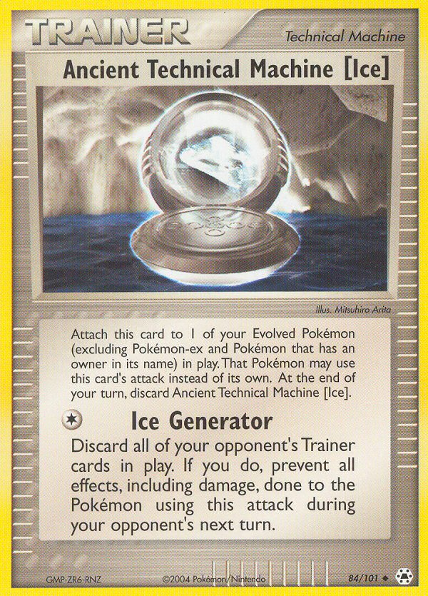 Ancient Technical Machine [Ice] (84/101) [EX: Hidden Legends] | Tabernacle Games