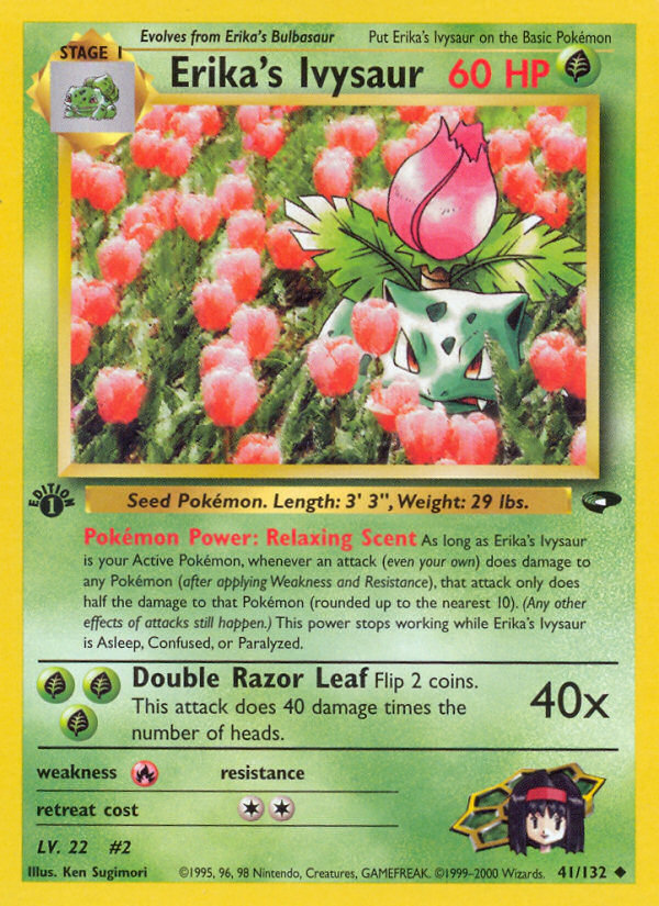 Erika's Ivysaur (41/132) [Gym Challenge 1st Edition] | Tabernacle Games