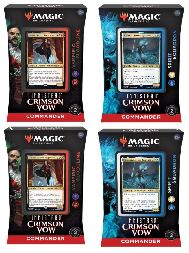 Magic the Gathering Innistrad Crimson Vow Commander Decks | Tabernacle Games