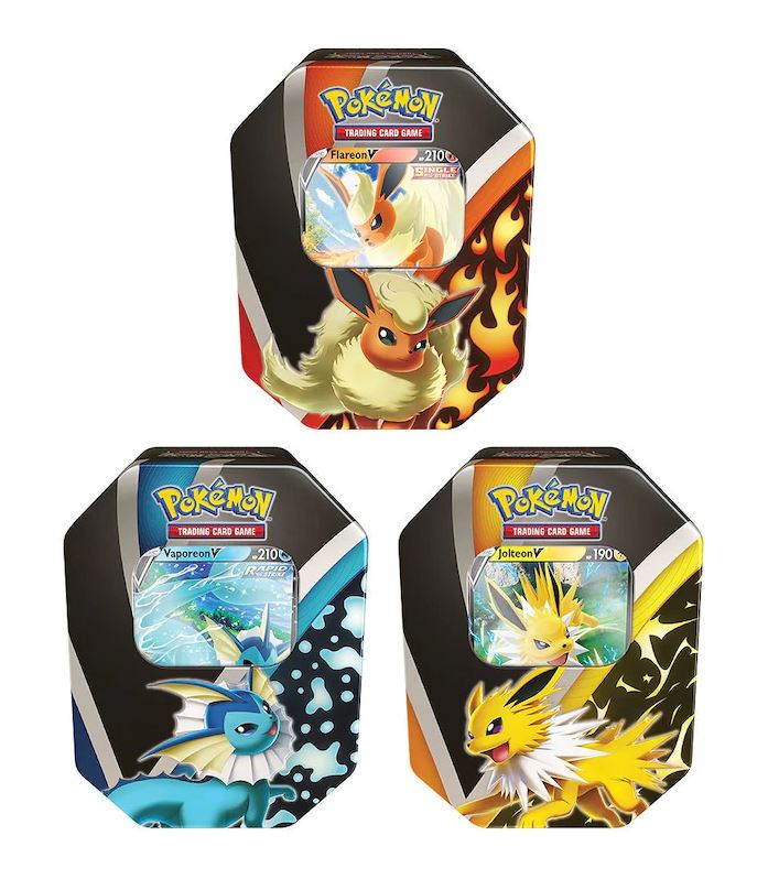 Pokemon TCG: Eevee Evolutions Tin - Assorted | Tabernacle Games
