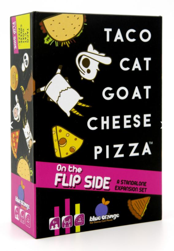 Taco Cat Goat Cheese Pizza on the Flip Side (Stand Alone Expansion) | Tabernacle Games