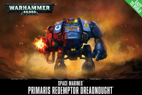 WH40K Easy to Build Primaris Redemptor Dreadnought | Tabernacle Games