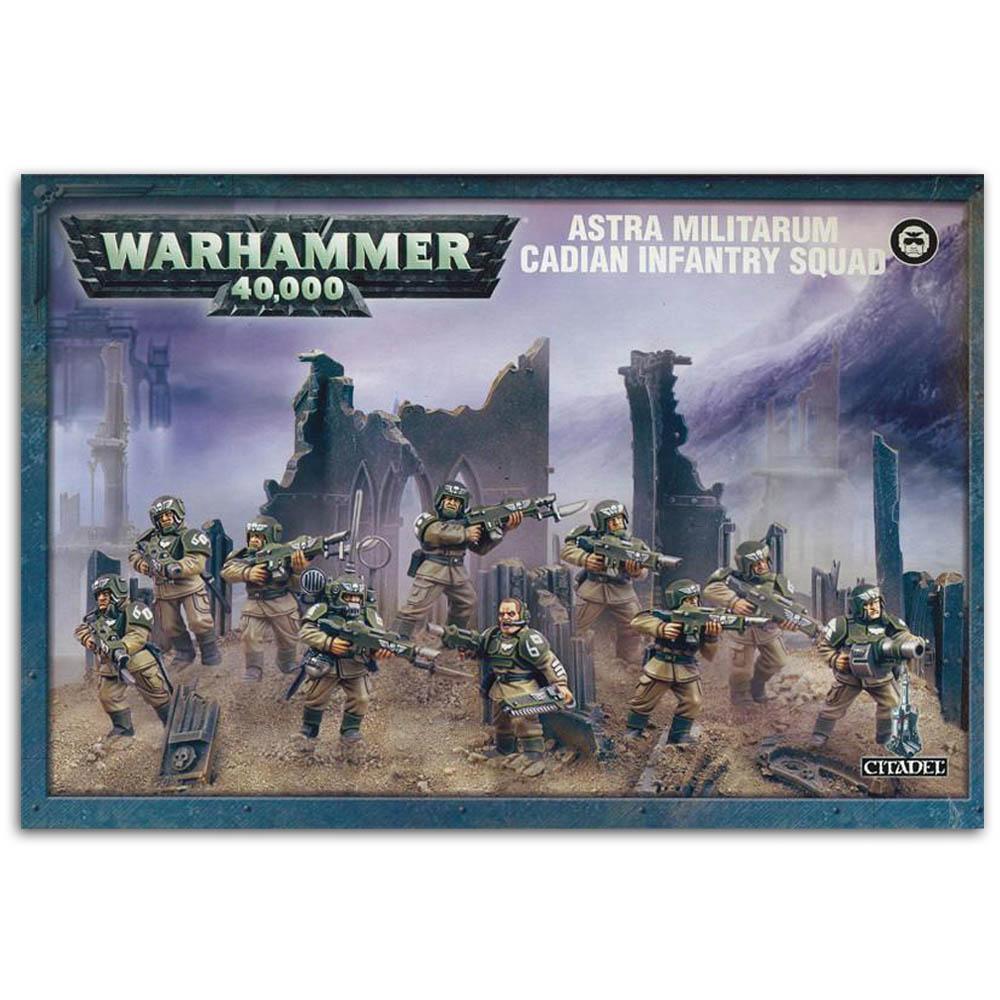 WH40K Astra Militarum Cadian Infantry Squad | Tabernacle Games