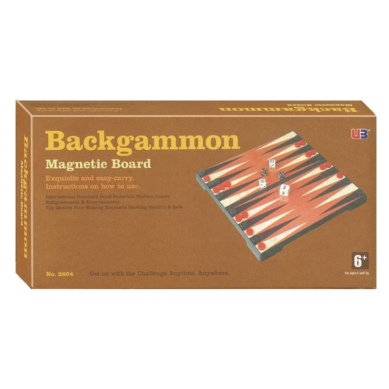Magnetic Backgammon Set - 10" | Tabernacle Games