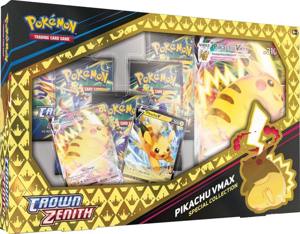 Crown Zenith Special Collection Pikachu VMAX | Tabernacle Games