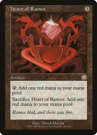 Heart of Ramos [Mercadian Masques] | Tabernacle Games