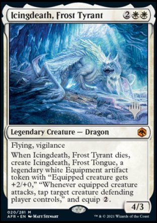 Icingdeath, Frost Tyrant (Promo Pack) [Dungeons & Dragons: Adventures in the Forgotten Realms Promos] | Tabernacle Games