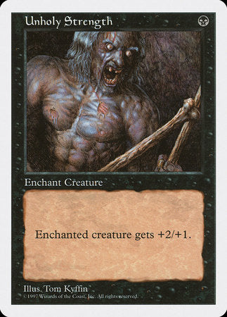 Unholy Strength [Fifth Edition] | Tabernacle Games