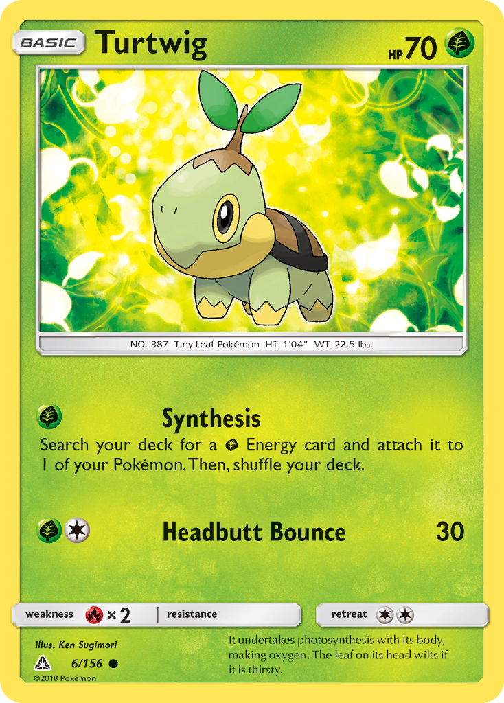 Turtwig (6/156) [Sun & Moon: Ultra Prism] | Tabernacle Games