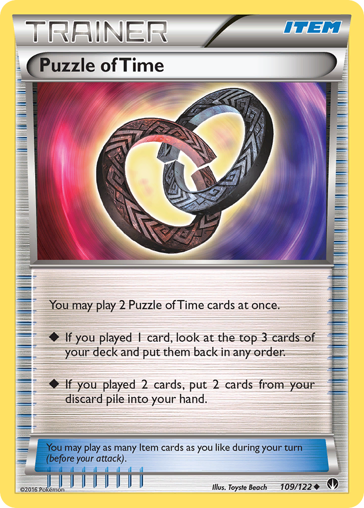 Puzzle of Time (109/122) [XY: BREAKpoint] | Tabernacle Games