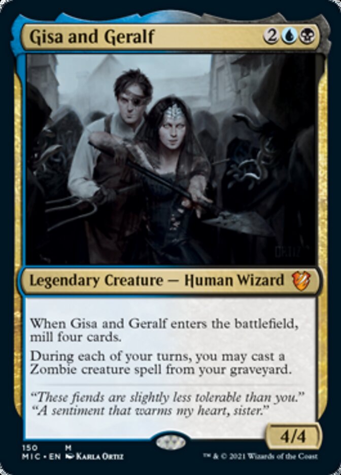 Gisa and Geralf [Innistrad: Midnight Hunt Commander] | Tabernacle Games